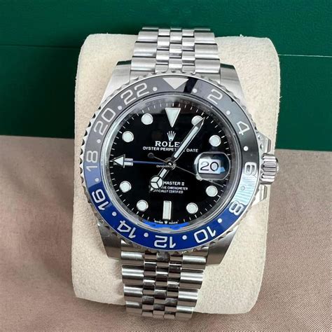 2019 rolex gmt master ii batman|Rolex Batman 2023 price.